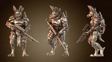 3D модель Шакалы Следопыты могучие (STL)