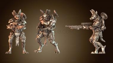 3D модель Спутниковые трекеры Jackals (STL)