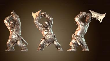 3D модель Ян Огре молодой (STL)