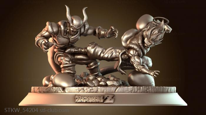 Military Джанемба против Годжеты Dragon Ball