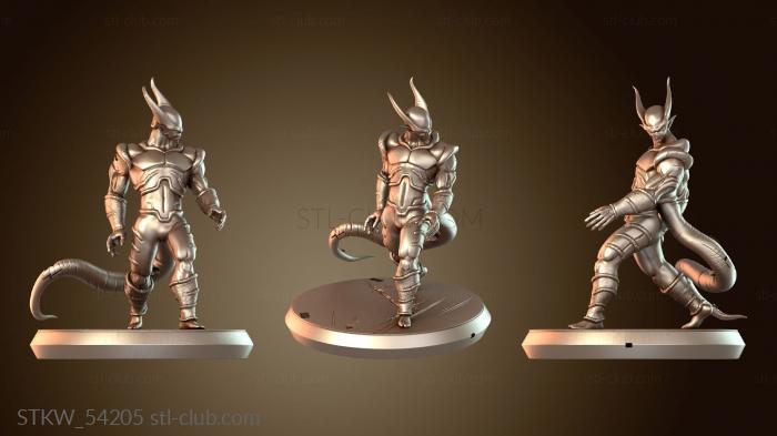 Military Janemba vs goku blackwhite