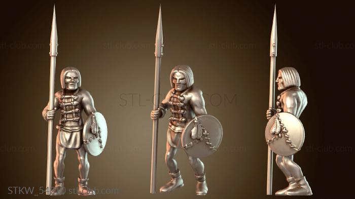 Military Жанвье Скрелинг, закаленный в боях