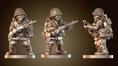 3D модель Фанат японской АРМИИ (STL)