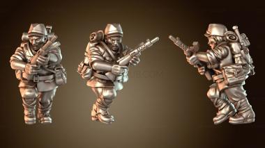 3D модель Япония АРМИЯ гибкая (STL)