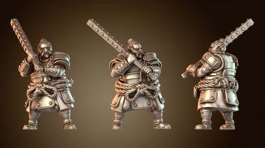 3D модель ЯПОНСКИЙ ВОИН СУМО доблестный храбрый (STL)