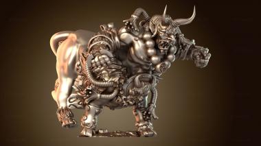 3D модель Японские гномы TAURO (STL)