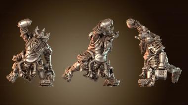 3D модель Японские гномы тэнгу (STL)