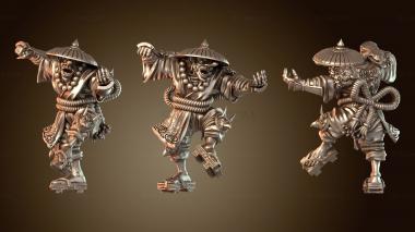 3D модель Японские гномы тэнгу могучие (STL)