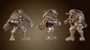 3D модель Японские гномы тэнгу бдительны (STL)