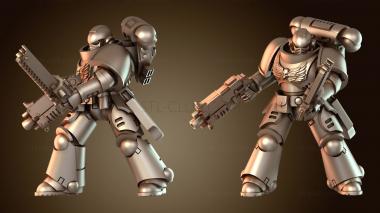 3D модель Квалифицированный штурмовой отряд банка (STL)