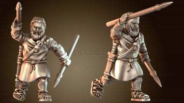 3D модель Метатель копья (STL)