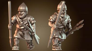3D модель Копьеметатель храбрый (STL)