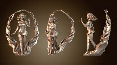 3D модель Джин Грей jg (STL)