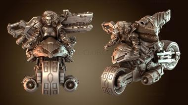 3D модель Реактивный мотоцикл (STL)