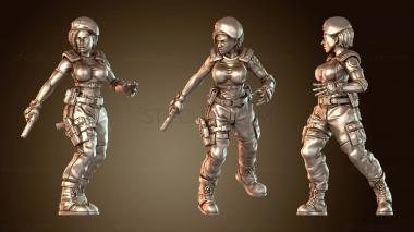 3D модель ДЖИЛЛИАН ВЕЛЕНТАЙС ОПЕРАТИВНЫЙ АГЕНТ (STL)