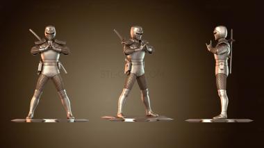 3D модель Джирайя Вака Капачете Полная бдительность (STL)