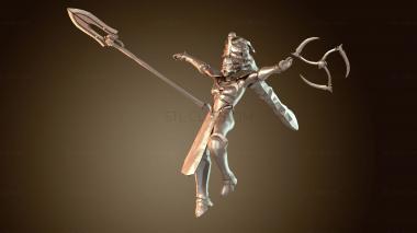 3D модель Джоанзарра, богиня космических эльфов (STL)