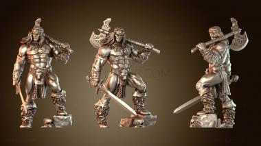 3D модель Хоакин Паласиос Герои Топор (STL)