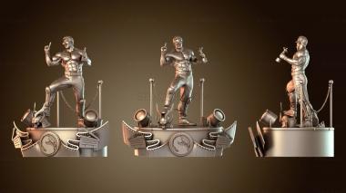 3D модель Джонни Кейдж в Mortal Kombat (STL)