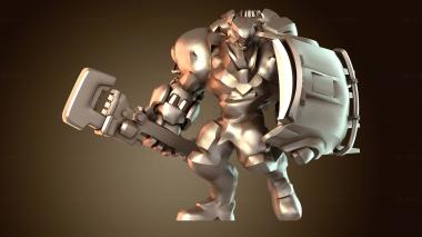3D модель Johnson Mobile Legends nuc (STL)