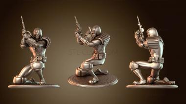 3D модель Судья Дредд (STL)
