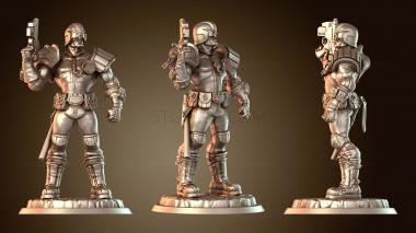 3D модель Судья Дредд ДРЕДД СТОЯЩИЙ (STL)