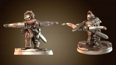 3D модель Судьи с закаленными в боях луками «Скайболт» (STL)