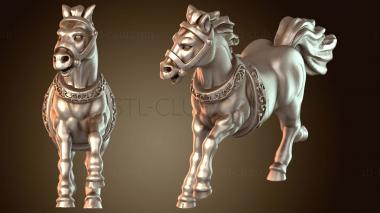 3D модель КОНЬ ЮЛИЯ ЦЕЗАРЯ (STL)