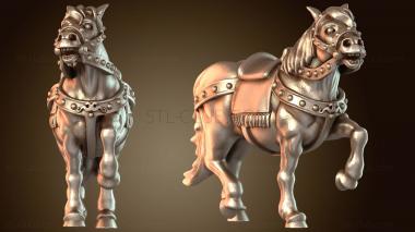 3D модель ЮЛИЙ ЦЕЗАРЬ НА КОНЕ (STL)