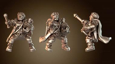3D модель Юлий Цезарь стоит (STL)