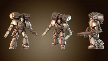 3D модель Прыжок заступник бой (STL)