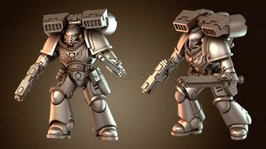 3D модель Прыжок заступника скрытный (STL)