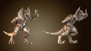 3D модель Джунгли мстители персонал и судья (STL)