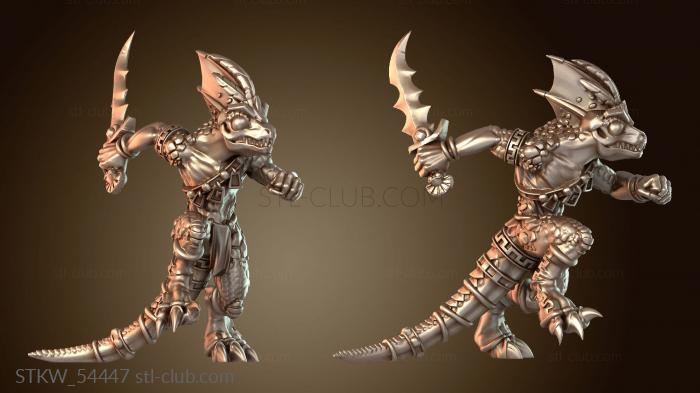 Military Команда мстителей джунглей, звездный игрок геккона