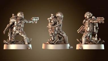 3D модель Jungle Trooper АННА ДЖТ (STL)