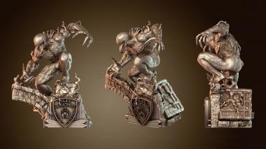 3D модель Увлеченный (STL)