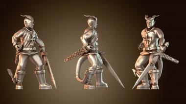 3D модель Увлеченный (STL)
