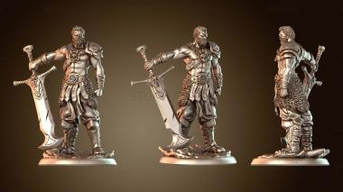 3D модель Кабель-мечник (STL)