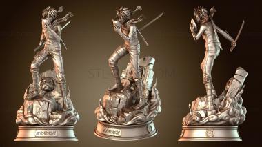 3D модель Какаши быстро (STL)