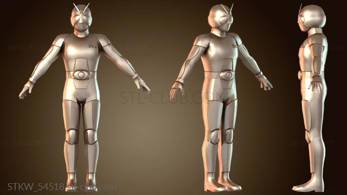 Military Kamen Rider black rx rio