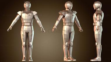 3D модель Камен Райдер черный rx robo (STL)