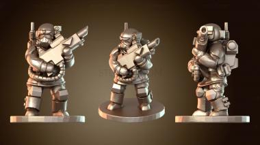 3D модель Карскин могучий (STL)