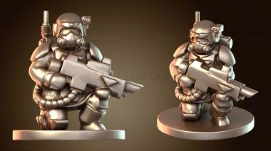3D модель Карскин мощный (STL)