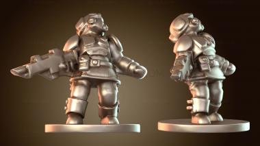 3D модель Расстрел штурмовиков Касркина (STL)