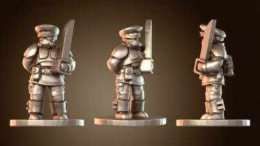3D модель Командир роты штурмовиков Касркина (STL)