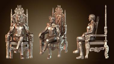 3D модель Китнисс Эвердин (STL)