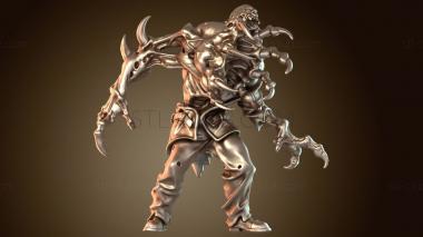 3D модель Хранитель Проклятых Ужасов Пожиратель Не Паслен (STL)