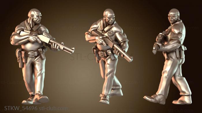 Military Кен Современный Выживший Отважный