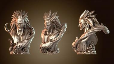 3D модель Кенпачи Зараки (STL)