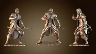 3D модель КЕНШИ из Mortal Kombat Saga (STL)